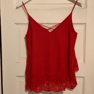 Francesca’s Laser Cut Detail Tank